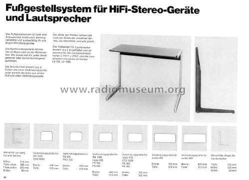 Fußgestell-System Fußgestell; Braun; Frankfurt (ID = 1714630) Diverses