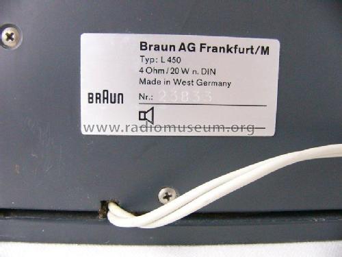 Geschlossene 2-Wege Box L 450; Braun; Frankfurt (ID = 2191428) Speaker-P