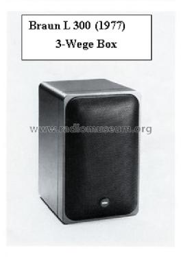 Geschlossene 3-Wege Box L 300; Braun; Frankfurt (ID = 1486830) Parlante