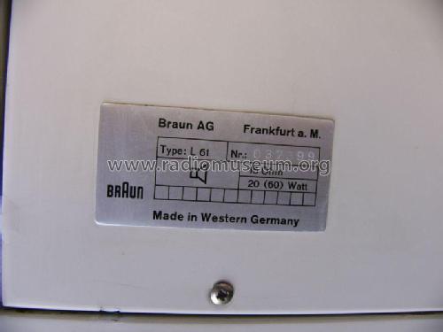 HiFi Lautsprechereinheit L61; Braun; Frankfurt (ID = 2440565) Lautspr.-K