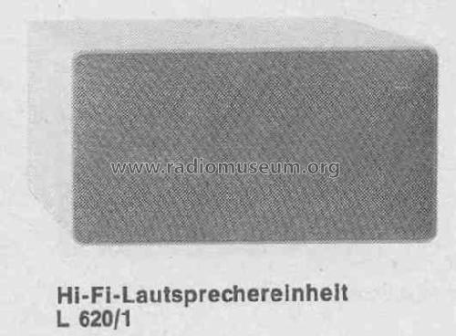 HiFi-Lautsprechereinheit L 620/1; Braun; Frankfurt (ID = 445678) Parleur