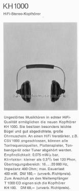 KH1000 ; Braun; Frankfurt (ID = 1753440) Speaker-P