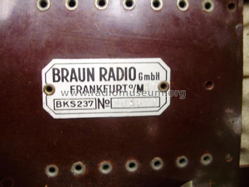 Koffer-Super BKS 237 - BSK 237; Braun; Frankfurt (ID = 1271657) Radio