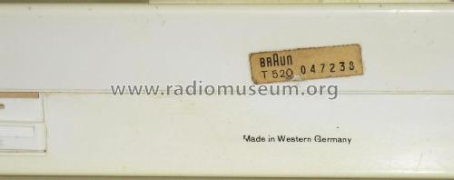 Kofferempfänger T520; Braun; Frankfurt (ID = 2202951) Radio