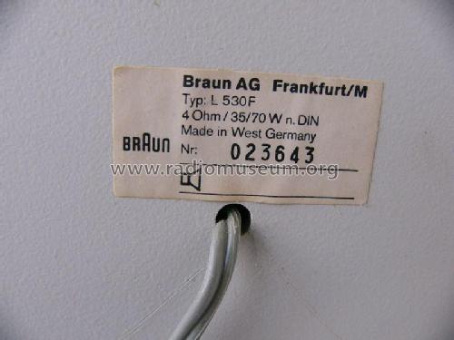 L530F; Braun; Frankfurt (ID = 2402433) Speaker-P