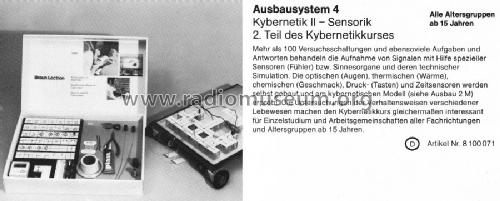 Lectron Ausbausystem 4 Kybernetik II; Lectron GmbH; (ID = 1036752) teaching