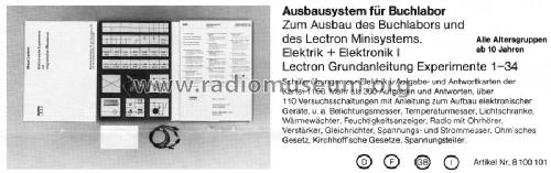 Lectron Buchlabor-Ausbausystem; Lectron GmbH; (ID = 1035630) teaching