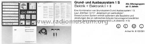 Lectron Grund- und Ausbausystem 1 S ; Braun; Frankfurt (ID = 1035623) teaching