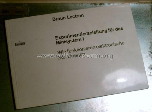 Lectron Minisystem 1 800; Braun; Frankfurt (ID = 1964282) teaching