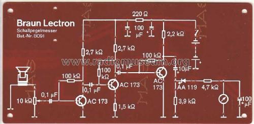 Lectron Schallpegelmesser 8091; Braun; Frankfurt (ID = 1600989) teaching