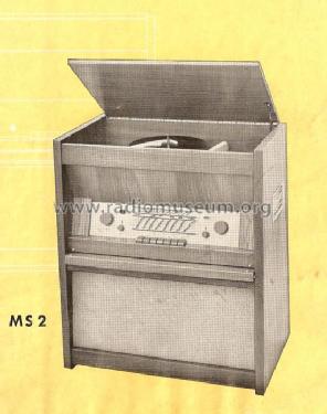 Musikschrank MS2 Ch= RC60, RC55 UK; Braun; Frankfurt (ID = 430601) Radio