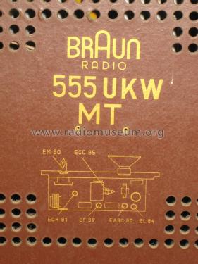 Musiktruhe 555UKW MT Ch= Ph555UK; Braun; Frankfurt (ID = 1975313) Radio