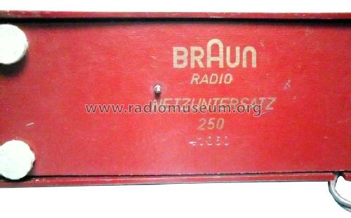 Netzuntersatz 250 ; Braun; Frankfurt (ID = 1233061) Power-S