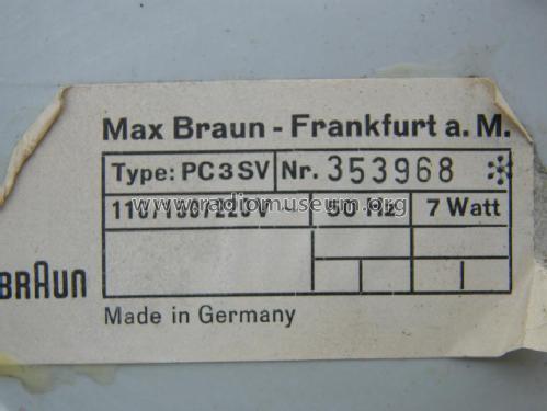 PC3SV; Braun; Frankfurt (ID = 1293752) R-Player