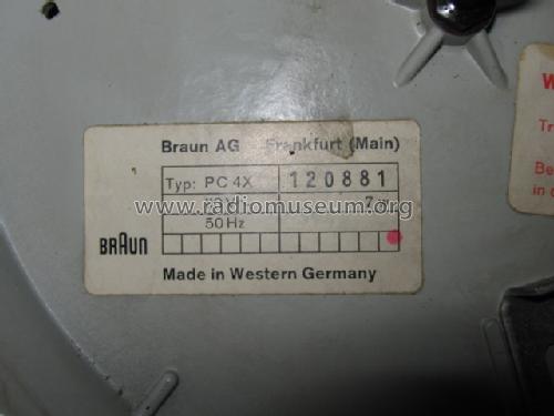 PC4X; Braun; Frankfurt (ID = 698550) Sonido-V