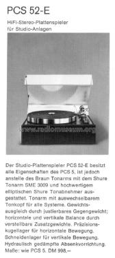 PCS52-E; Braun; Frankfurt (ID = 1753609) Enrég.-R