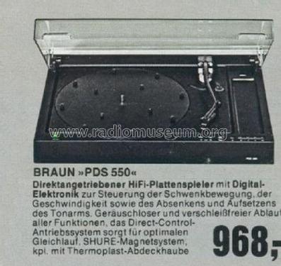 PDS550; Braun; Frankfurt (ID = 1769818) R-Player