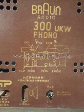 Phono-Super 300UKW; Braun; Frankfurt (ID = 392754) Radio