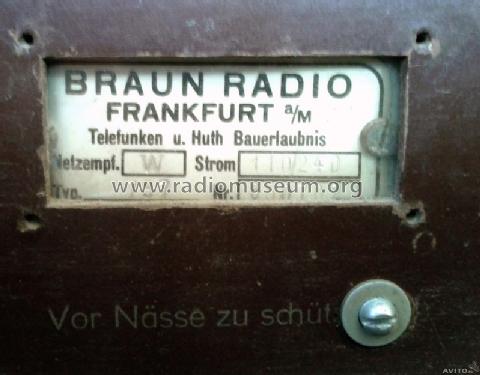 Phono-Super 737W; Braun; Frankfurt (ID = 1666545) Radio