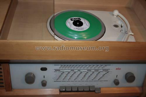 Radio-Phono-Kombination PK-G Ch= RC60, RC55 AUK oder RC56 AUK; Braun; Frankfurt (ID = 791964) Radio