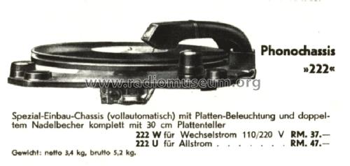 Phonolux 37U ; Braun; Frankfurt (ID = 495694) R-Player