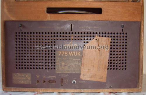 Phonosuper 775WUK; Braun; Frankfurt (ID = 314738) Radio