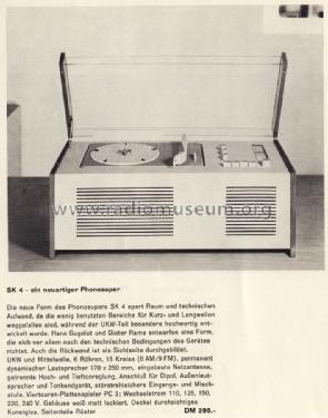 Phonosuper 'Schneewittchensarg' SK4; Braun; Frankfurt (ID = 1277639) Radio