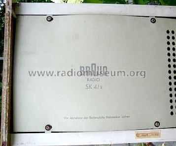 Phonosuper SK4/2; Braun; Frankfurt (ID = 151954) Radio