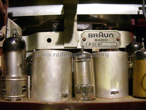 Piccolo P51 ; Braun; Frankfurt (ID = 2165027) Radio