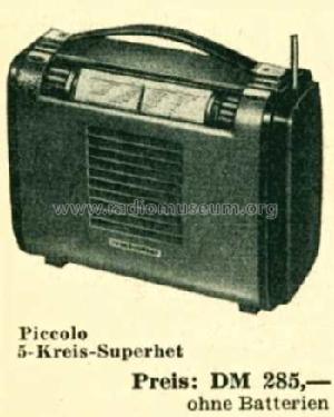 Piccolo P51 ; Braun; Frankfurt (ID = 515462) Radio