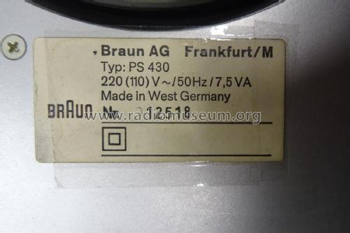 PS430; Braun; Frankfurt (ID = 2729901) Sonido-V