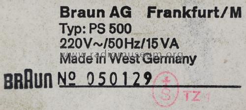 PS500; Braun; Frankfurt (ID = 1642030) Reg-Riprod