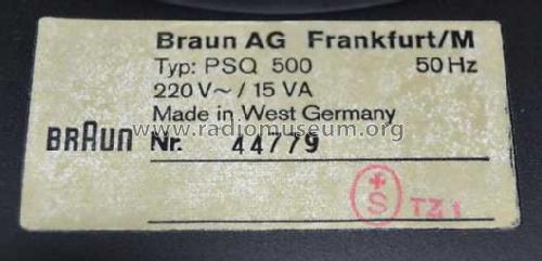 PSQ500; Braun; Frankfurt (ID = 1666670) R-Player