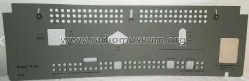 R23 Ch= RC9; Braun; Frankfurt (ID = 2137189) Radio