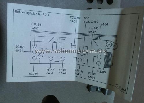 R23 Ch= RC9; Braun; Frankfurt (ID = 2621635) Radio