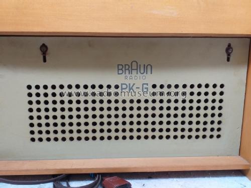 Radio-Phono-Kombination PK-G Ch= RC60, RC55 AUK oder RC56 AUK; Braun; Frankfurt (ID = 2491907) Radio