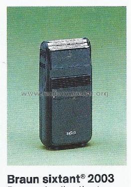 sixtant 2003; Braun; Frankfurt (ID = 2953111) Household Appliance