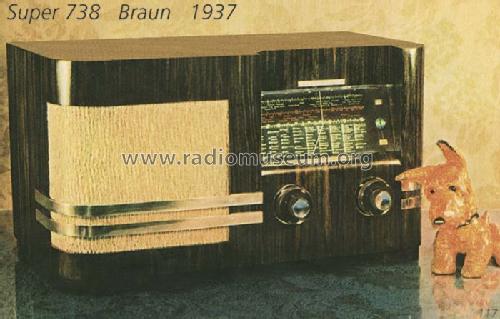 Super 738GW; Braun; Frankfurt (ID = 161) Radio