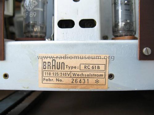 Super 99 UKW Ch= RC61B; Braun; Frankfurt (ID = 1685687) Radio