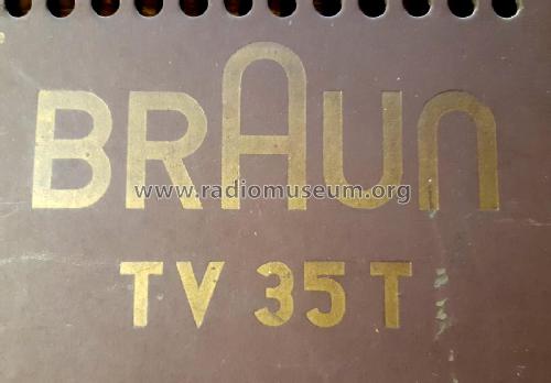 TV35T Ch= Telefunken FE8aT; Braun; Frankfurt (ID = 2441076) Television