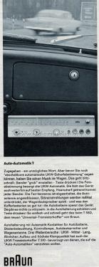 Universal-Transistor-Koffer T580 Ch= TC580; Braun; Frankfurt (ID = 691276) Radio