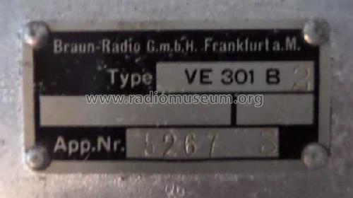 VE301B2; Braun; Frankfurt (ID = 1732865) Radio