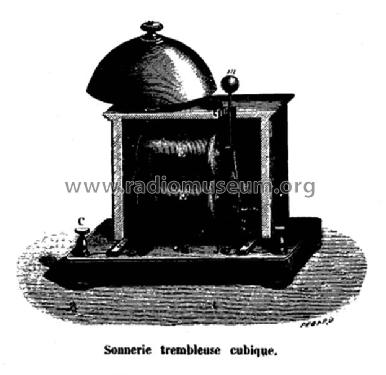 Sonnerie trembleuse ; Bréguet, L.; Paris (ID = 2003627) Morse+TTY