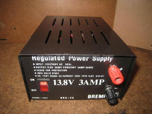 Regulated Power Supply BRS-26; Bremi Elettronica; (ID = 2117209) Power-S