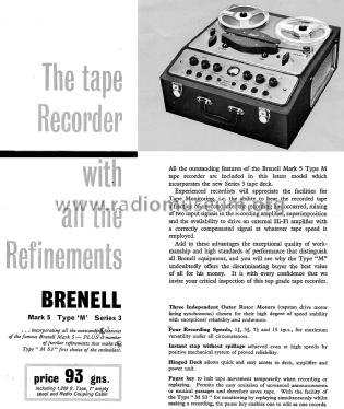 Type M Mark 5 Series 3; Brenell Engineering (ID = 2398192) R-Player