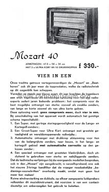 Crystalphone Mozart 40; Brey en Co., Larsen (ID = 2260374) Radio