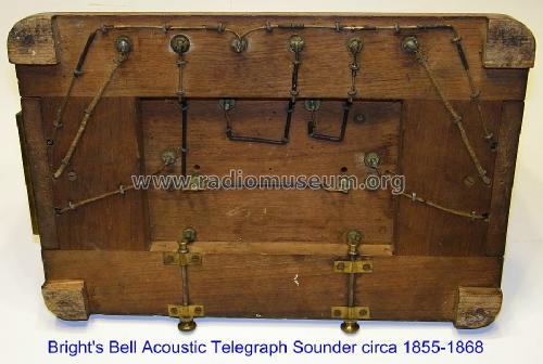 Bright's Bell Acoustic Telegraph ; Bright, Charles; (ID = 1263680) Morse+TTY