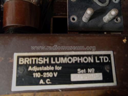 AC 3 ; British Lumophon Ltd (ID = 3011375) Radio