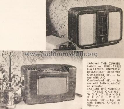 Cumberland 41; Briton Electrical & (ID = 3112023) Radio