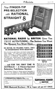 Rational Straight Eight 27; Briton Electrical & (ID = 2670578) Radio
